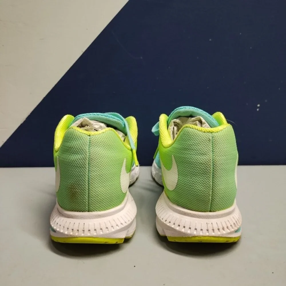 Nike Zoom Winflo 3 Sneakers Women US 7 Multi Athletic Lace Up Running 831562-300